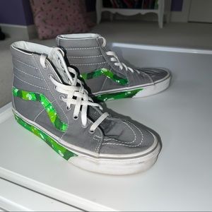 Custom Painted Rick and Morty Portal Vans